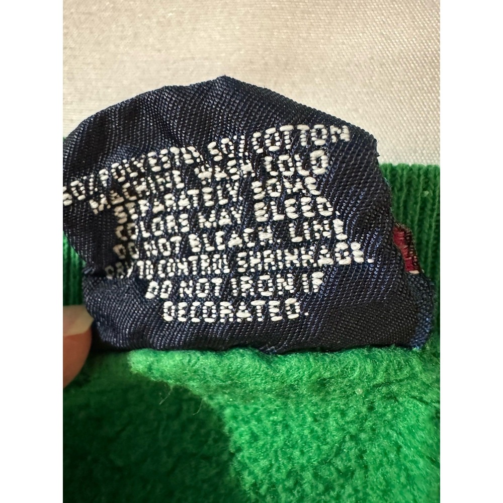 VTG 90s Notre Dame Fighting Irish Jansport M/L Crewneck Sweatshirt USA College - Picture 11 of 13